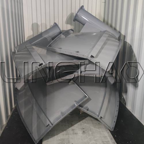 LINGHAO intelligent horizontal cement silo ready for Australia shipment